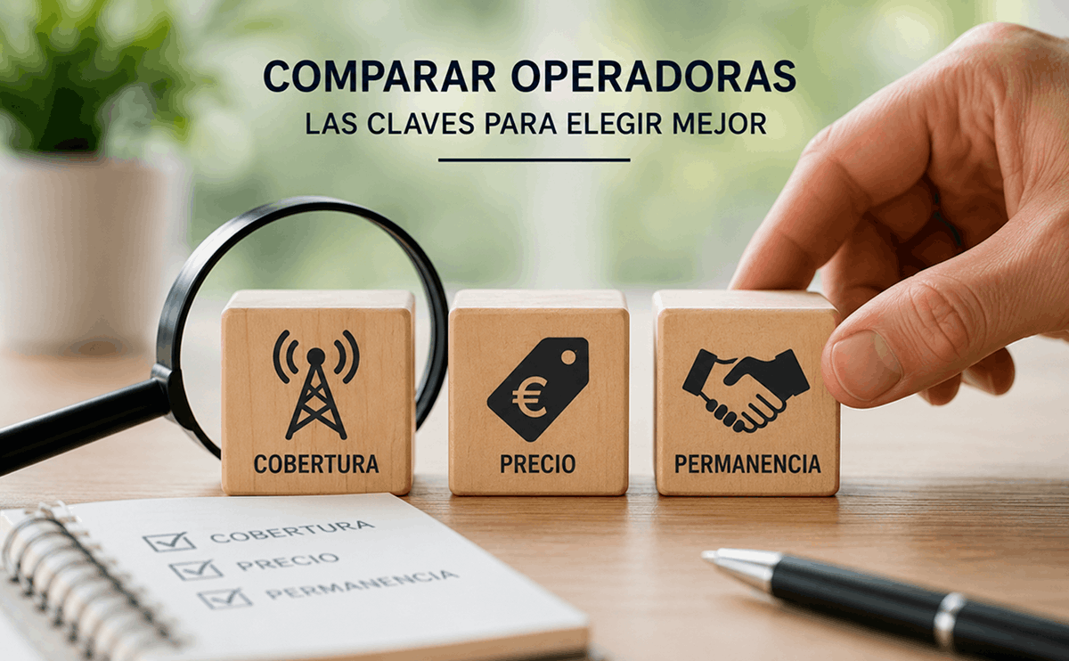 Comparar operadoras: cobertura, precio y permanencia